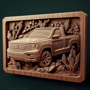 3D модель Honda Ridgeline (STL)